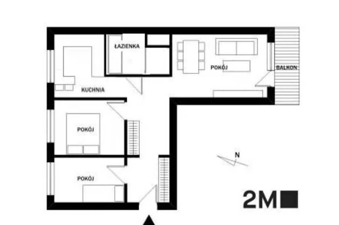Mieszkanie BEZ POŚREDNIKA 61m2, ul. Kurpiowska