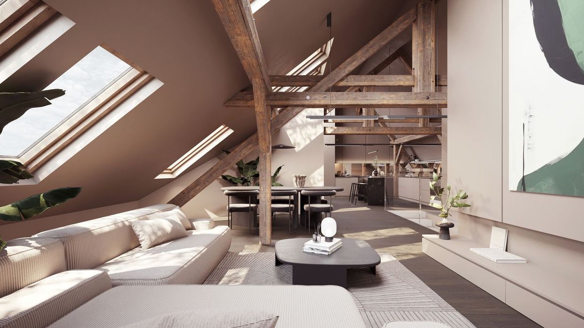 NAROŻNE! Przestronne! 4,85 m wysokości - 100 letnie belki, światło!