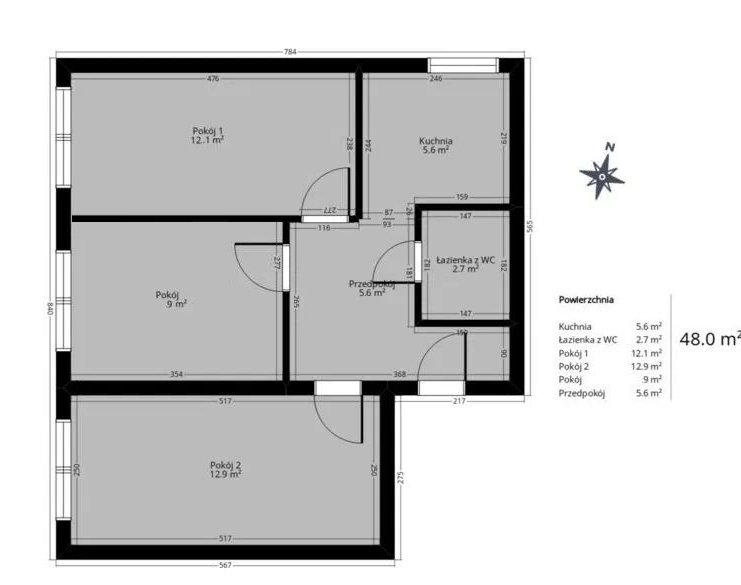 CENTRUM,ok.SKY TOWERA,ROZKŁADOWE,3 POK,PO REMONCIE,MIEJSKIE MEDIA,CICH