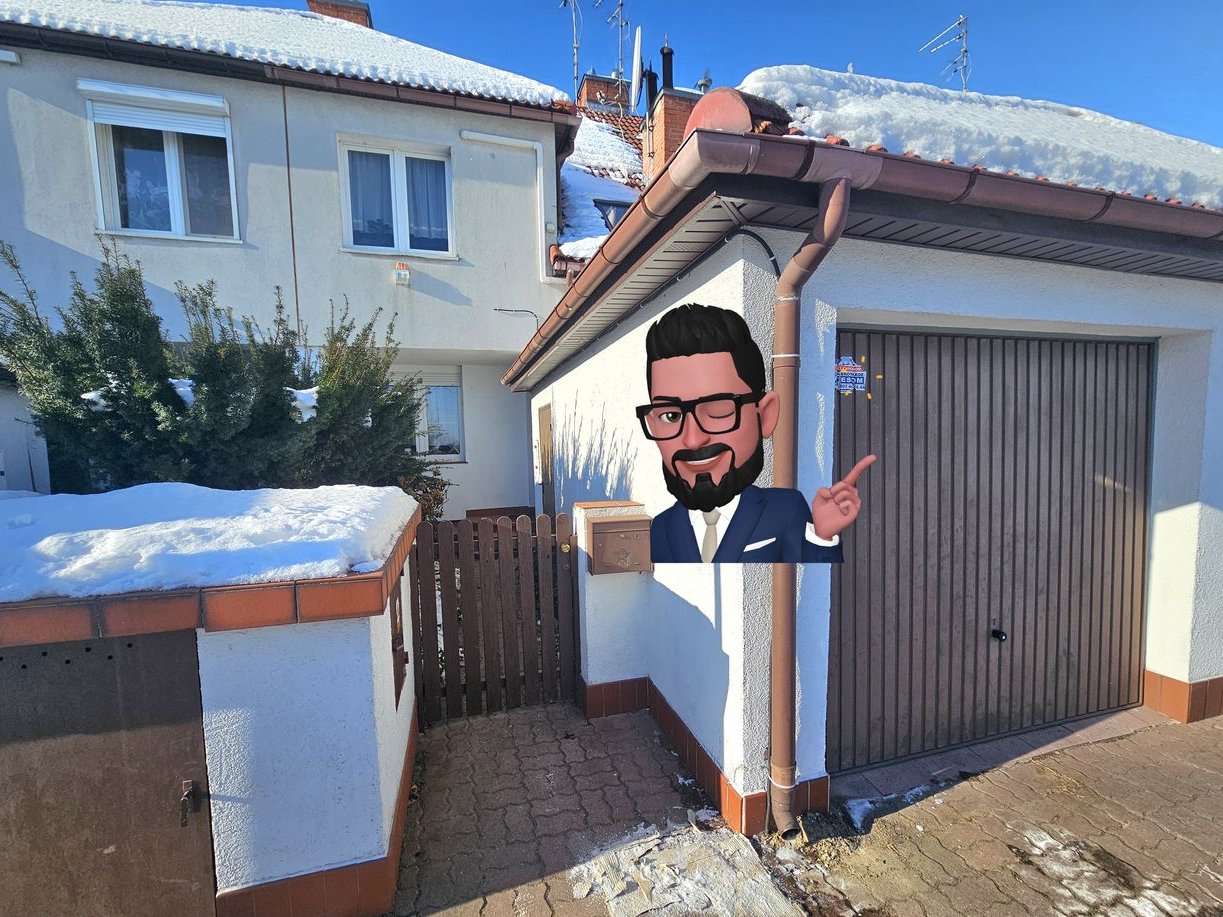 Segment z ogrodem i garażem – Mysiadło, blisko Warszawy