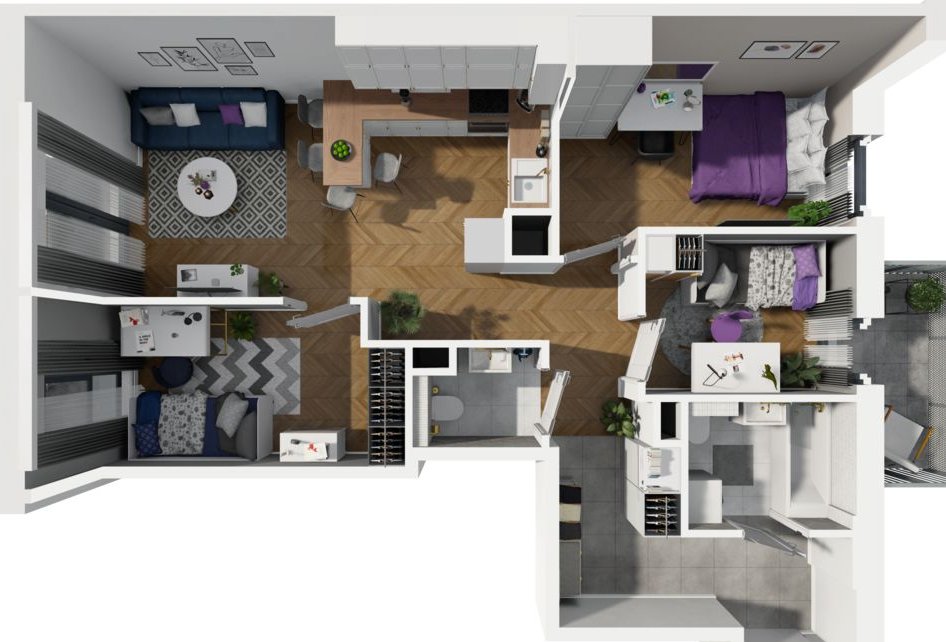 Gotowe w 2026**Promocje***Blisko Metra***Dwa balkony