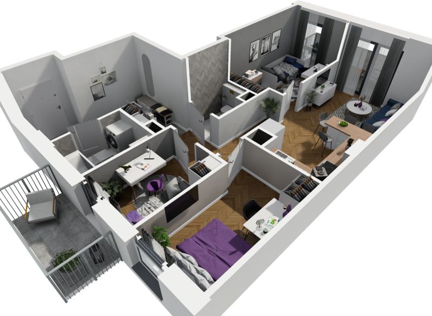 Gotowe w 2026**Promocje***Blisko Metra***Dwa balkony