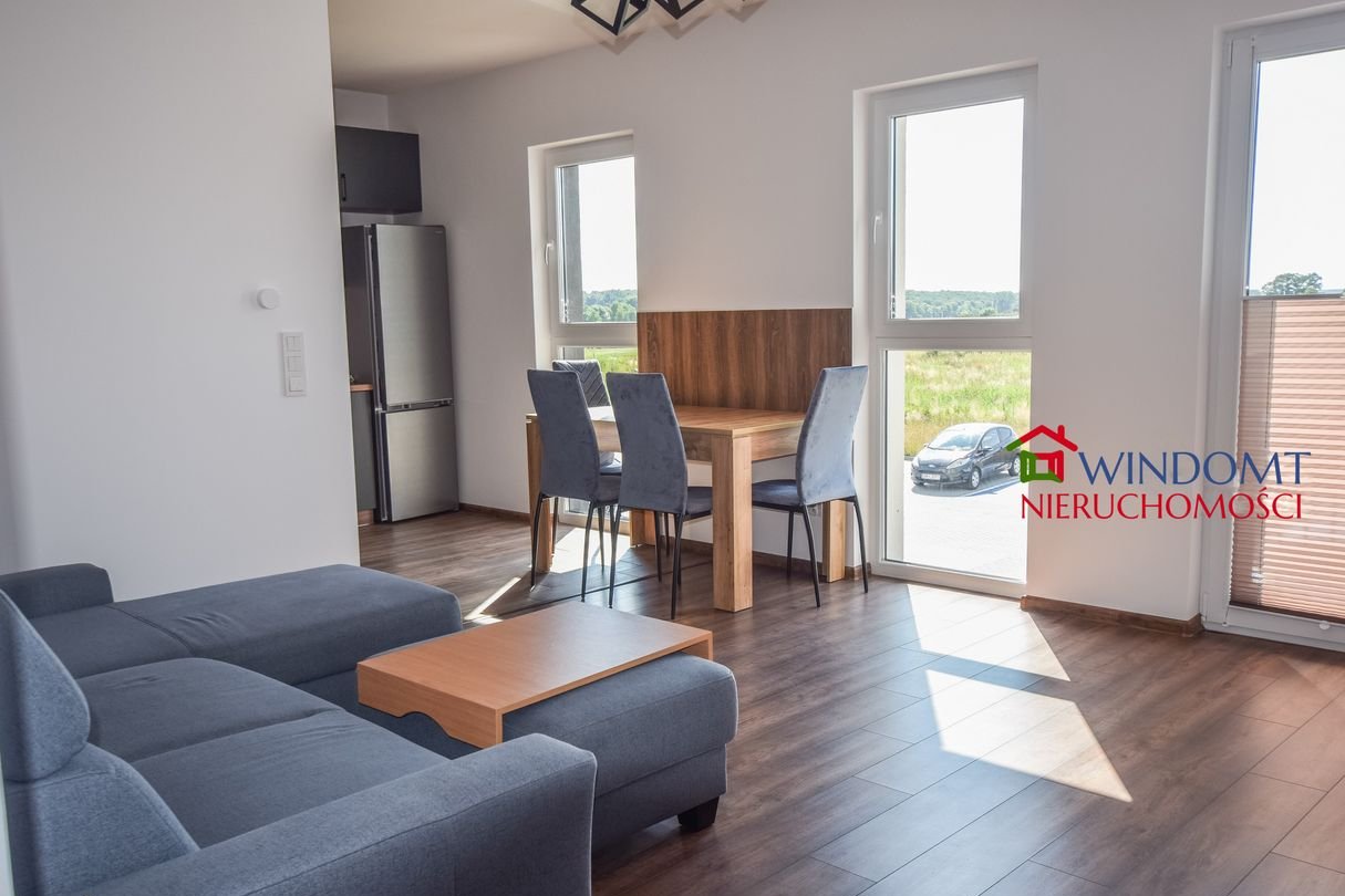 Bez prowizji! Umeblowany apartament z balkonem. 1piętro.CO podłogowe.