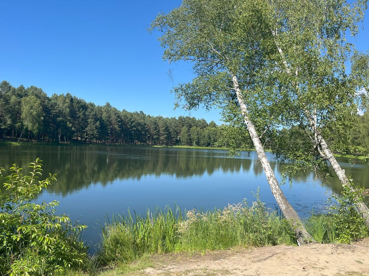 dom z ogrodem nad jeziorem w pierwszej linii zabudowy Marylin