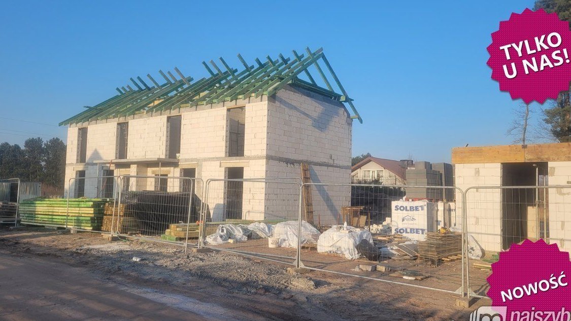 Kliniska Wielkie- Dom pod lasem w stanie dewelope