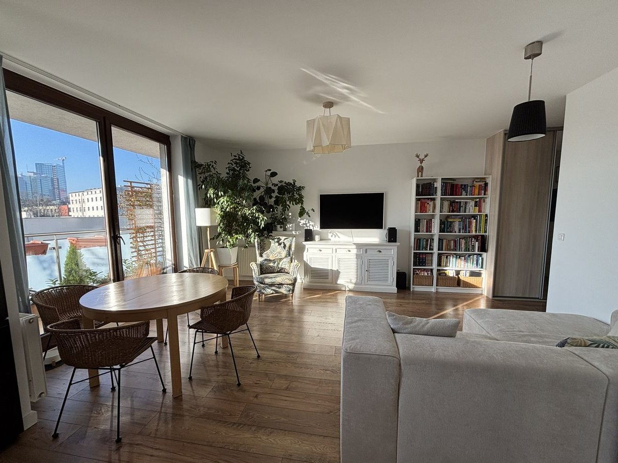 Mieszkanie 78m2 w centrum Poznania z wyjściem do parku nad Wartą