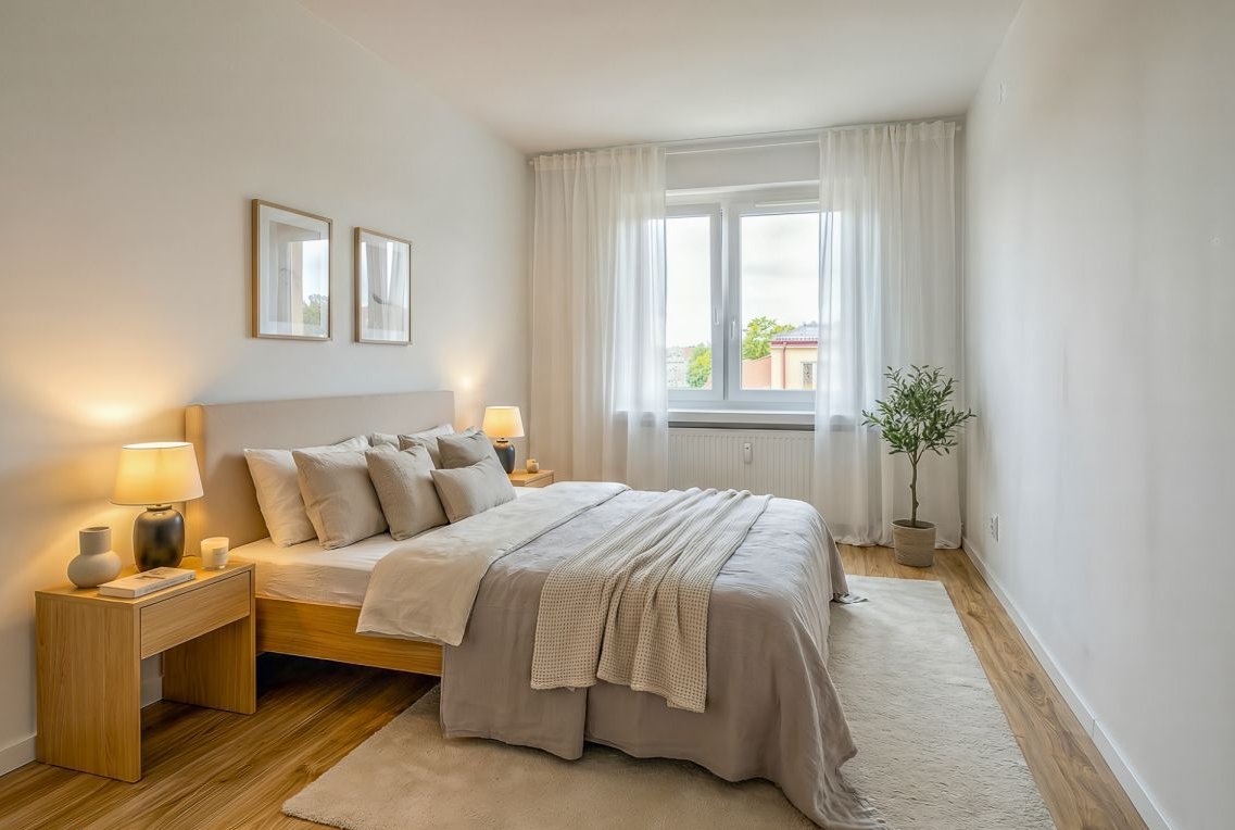 Jasne i świeże 2 pokoje w sercu Chorzowa