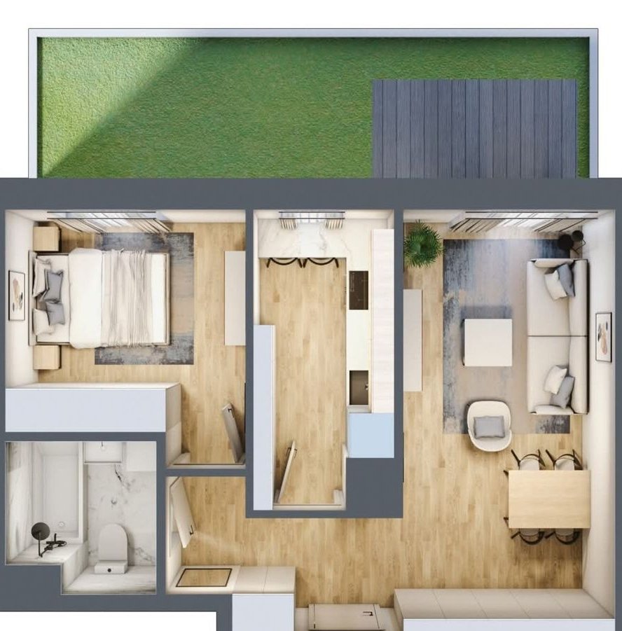 Apartament 50m Legnica