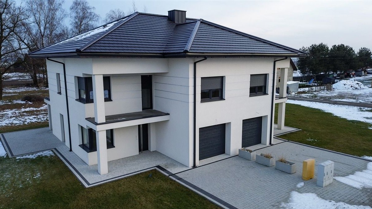 Nowy dom w zabudowie bliźniaczej 213 m²