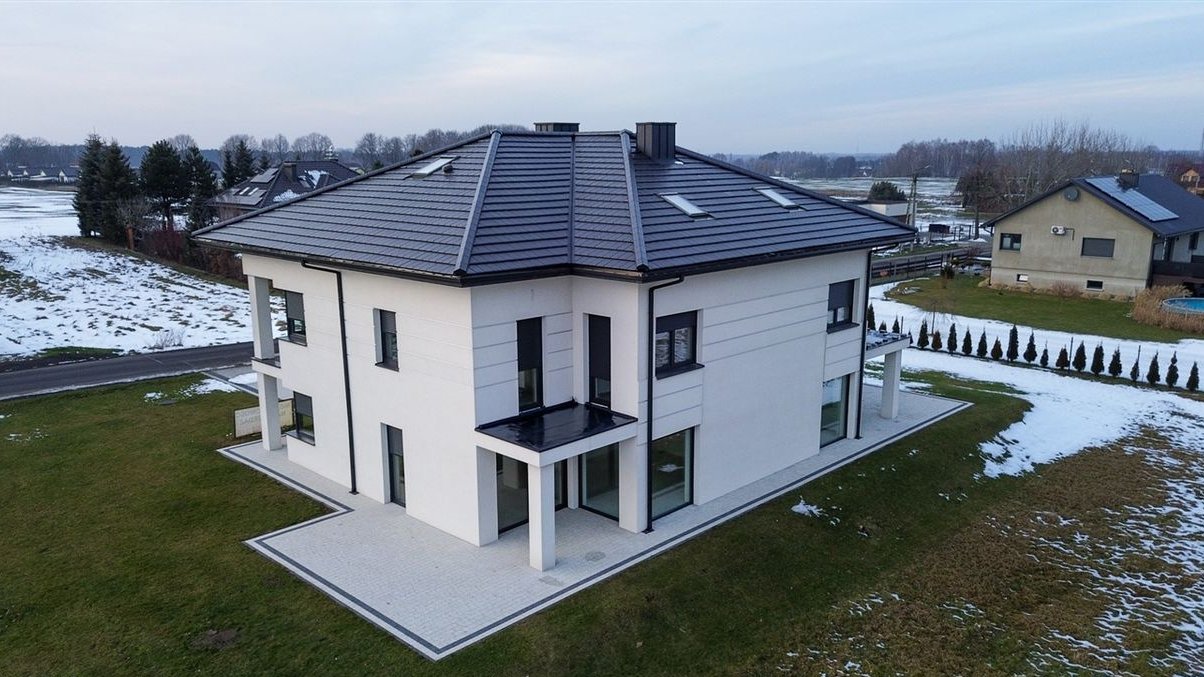 Nowy dom w zabudowie bliźniaczej 213 m²
