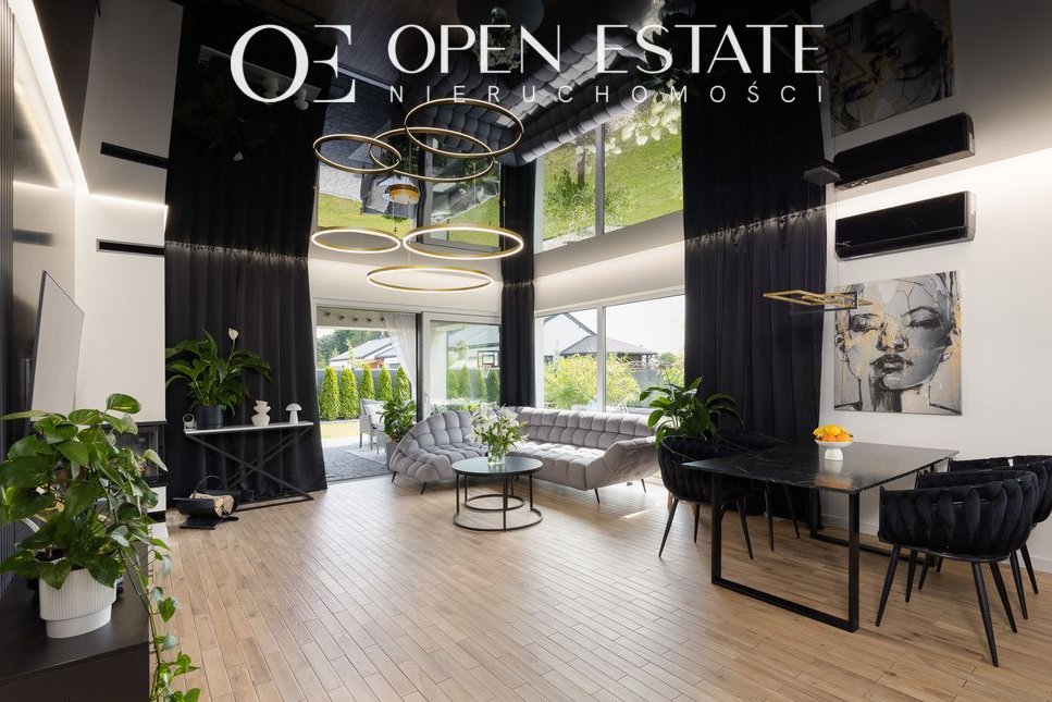 Nowoczesny dom parterowy/2 garaż/ogródek z tarasem