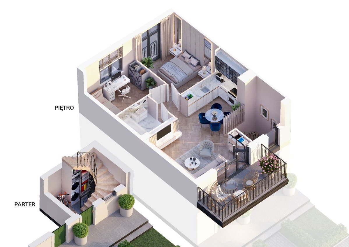 Komfortia I​V | mieszkanie 3-pok. | 13-2