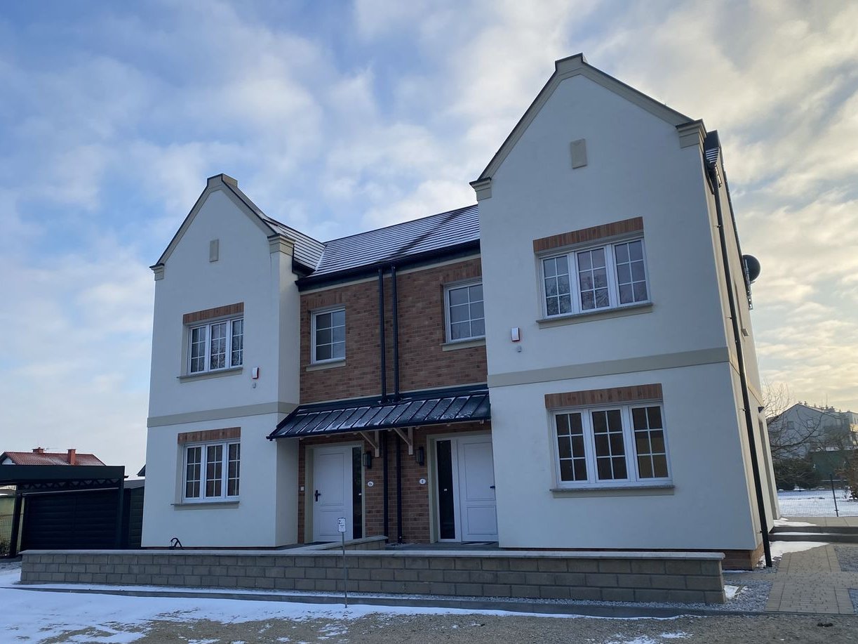 Piękny brytyjski dom , energooszczędny