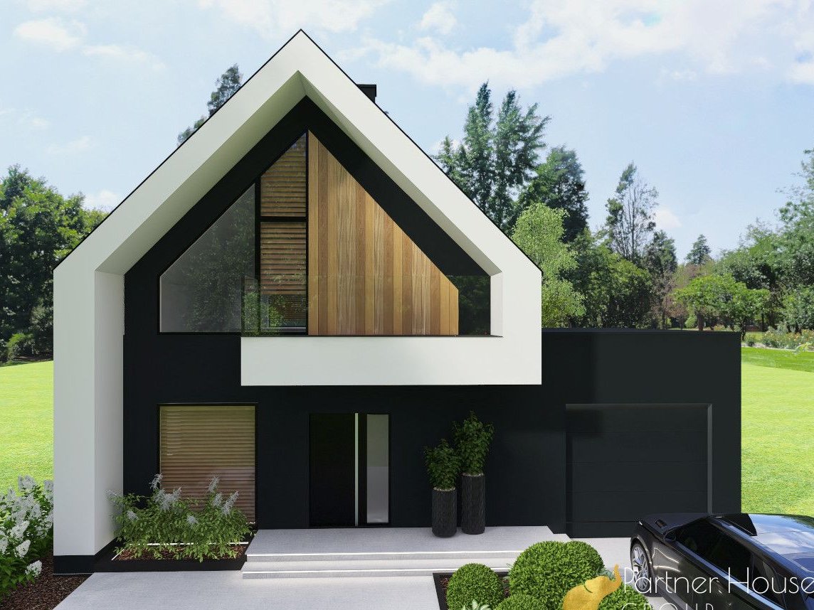 Nowoczesny dom przy lesie | 5 pokoi | Pęclin