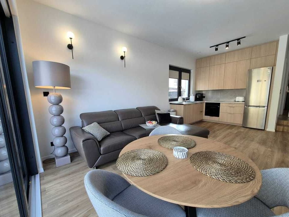 Nowoczesny bliźniak w otulinie Mazowieckiego Parku