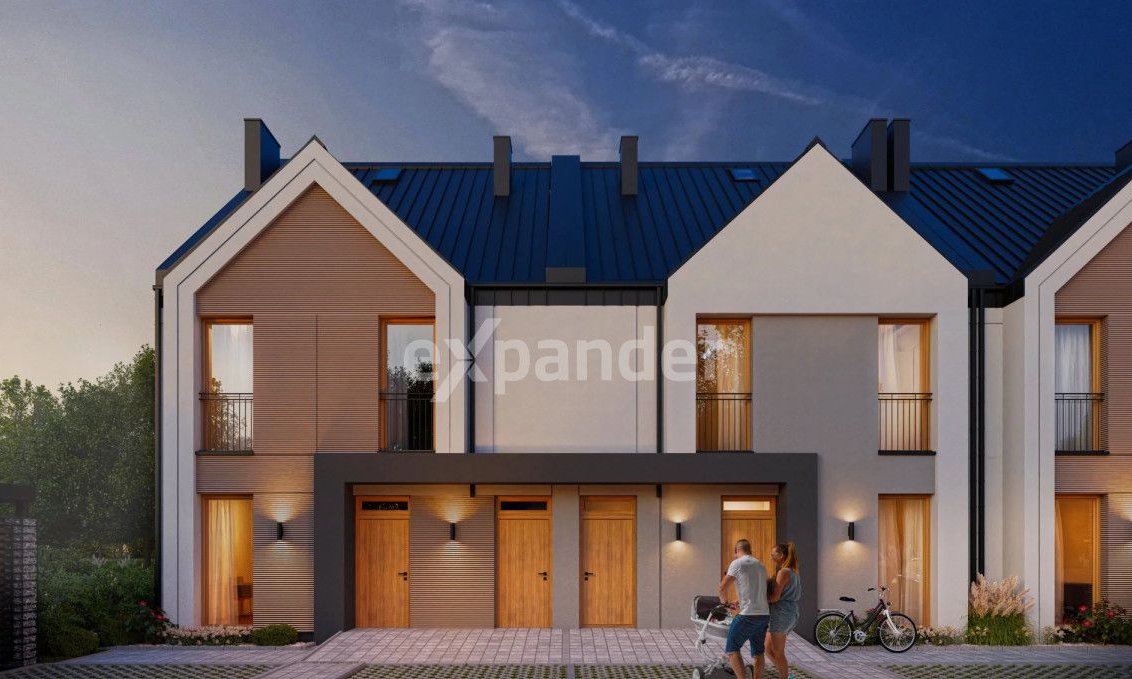 Mieszkanie piętrowe z balkonem i poddaszem Kowale