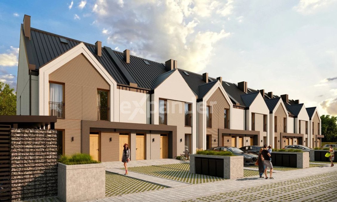 Mieszkanie piętrowe z balkonem i poddaszem Kowale