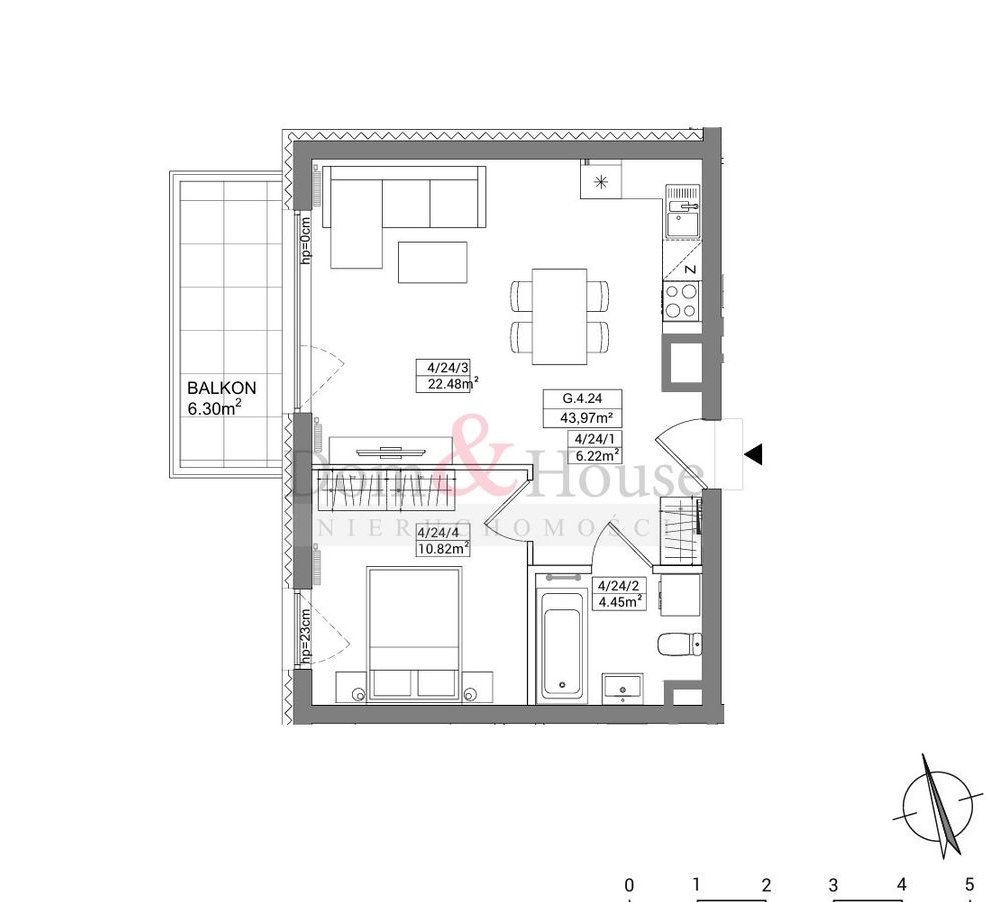 2 pokoje I balkon | 4. piętro | Blisko Pkm