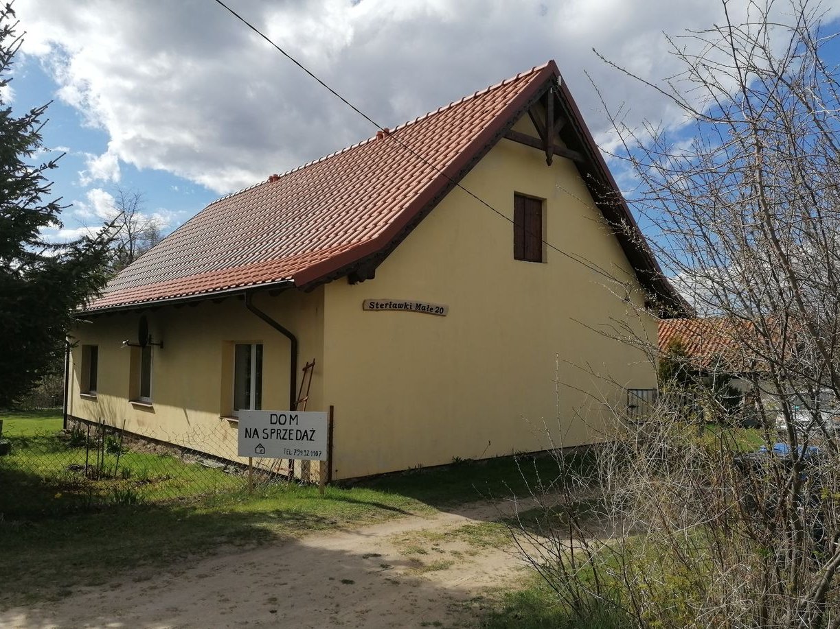 Dom w Sterławkach Małych, blisko jezior, świetna lokalizacja