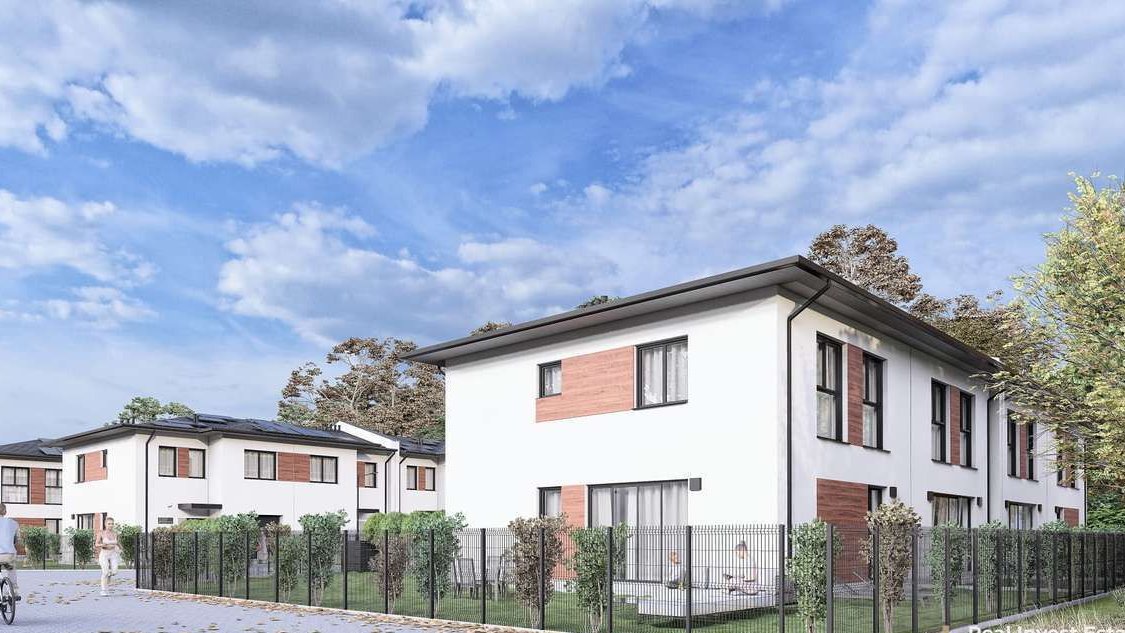 Piękne domy w zabudowie bliźniaczej Kajetany gm. Nadarzyn 2 ETAP