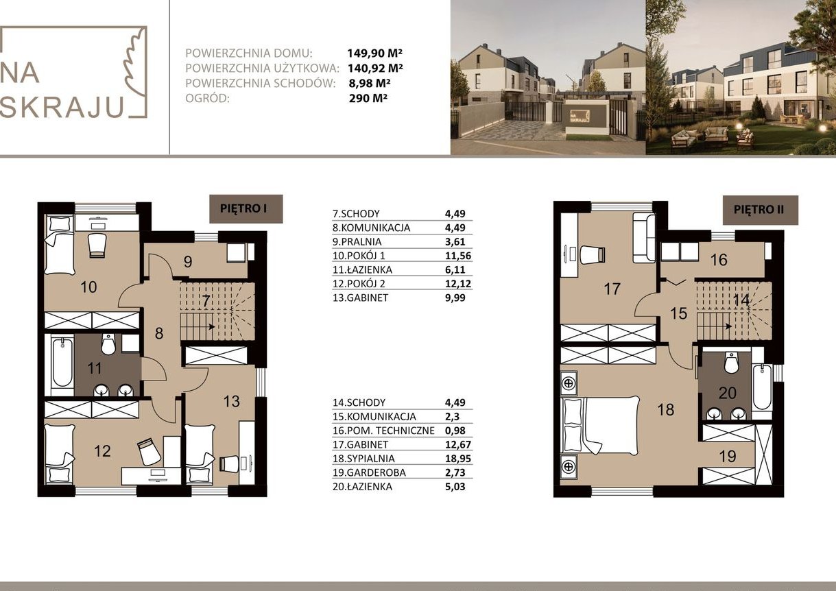 Na Skraju/ B8/ogród/ garaż/sąsiedztwo Podkowy Leśnej/ WKD