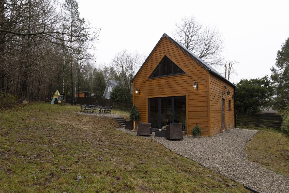 Domek przy lesie w sercu Kaszub