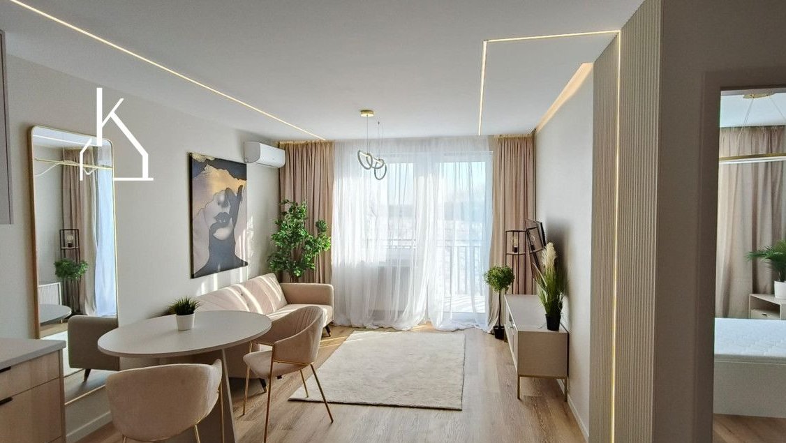 2 pokoje, wysoki standard, wykończone pod klucz