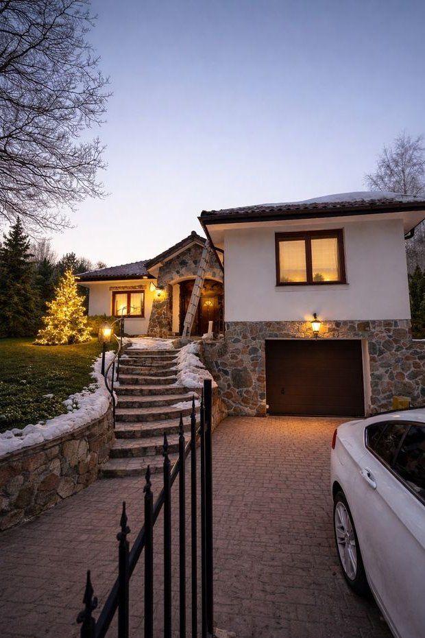 WŁYNKÓWKO !!! Piękny dom PARTEROWY z dużą działką/garażem/wiatą!