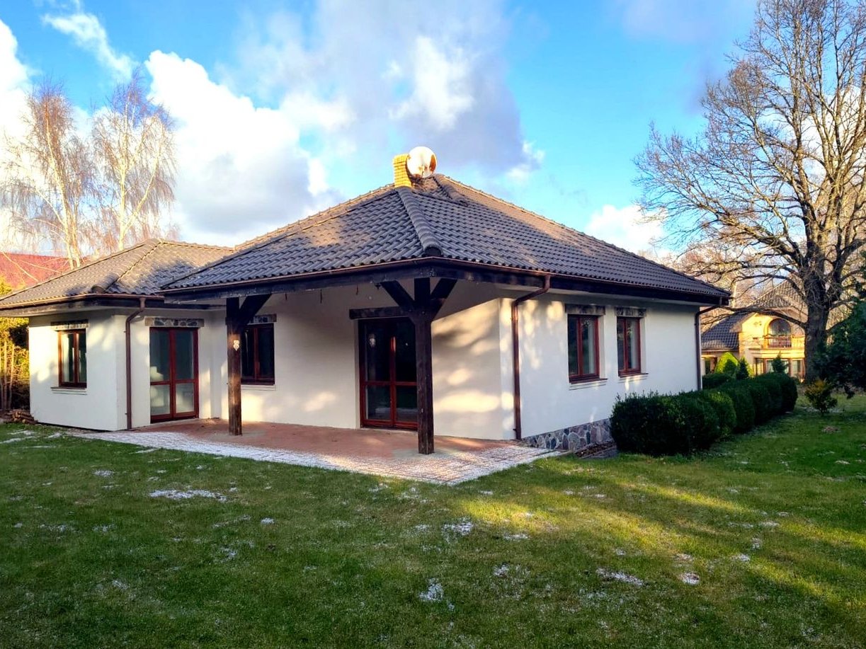 WŁYNKÓWKO !!! Piękny dom PARTEROWY z dużą działką/garażem/wiatą!