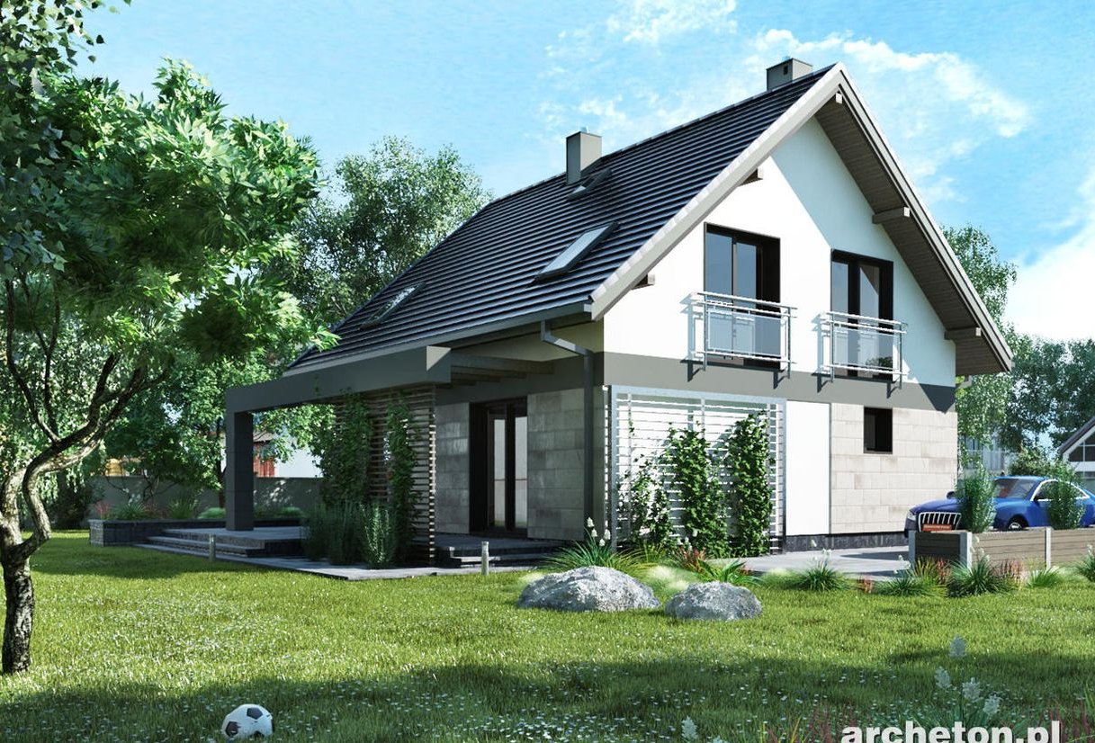 Nowoczesny dom wolnostojący w Siemianowicach Śląskich na Przełajce