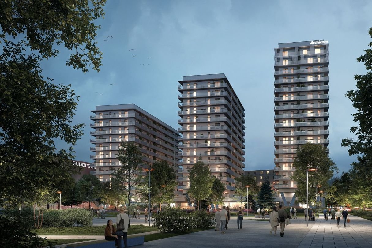 2-pokojowe mieszkanie 46m2 + loggia