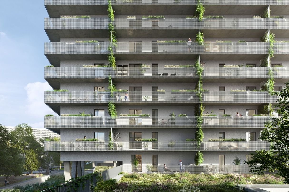 2-pokojowe mieszkanie 46m2 + loggia