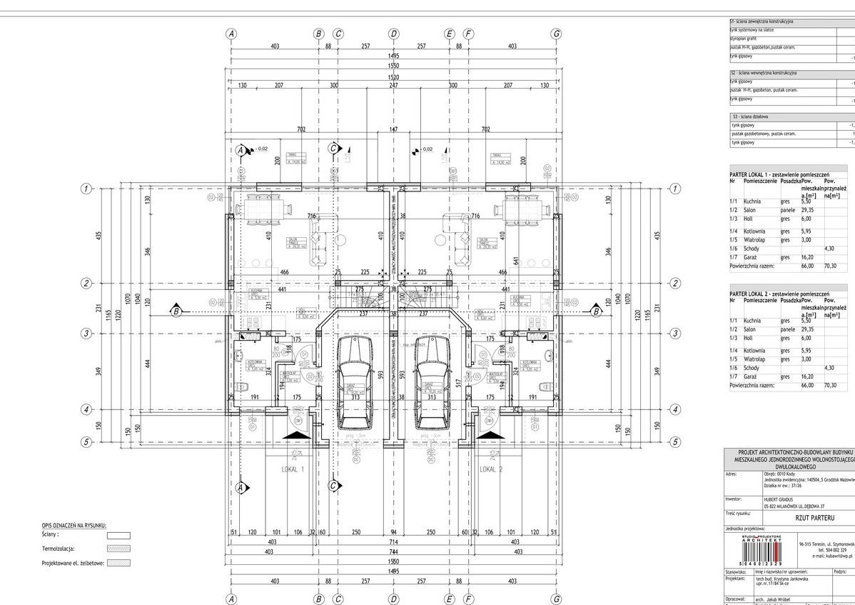 BEZPOŚREDNIO bliźniak KADY blisko WKD