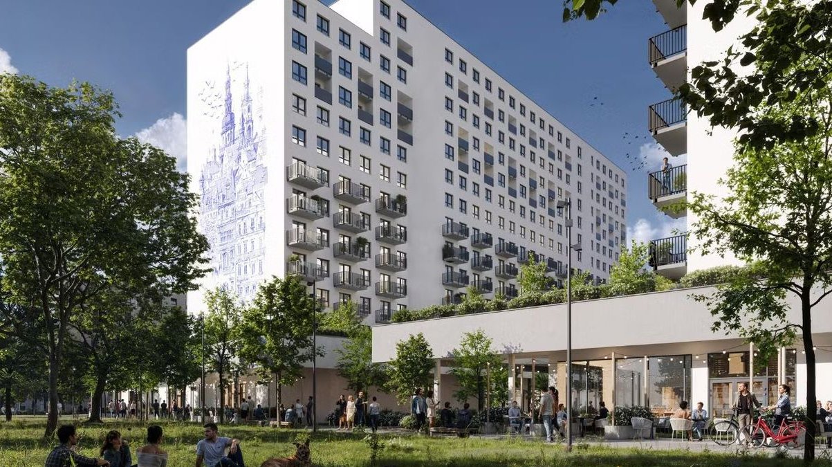 1-pokojowe mieszkanie 68m2 + loggia Bezpośrednio