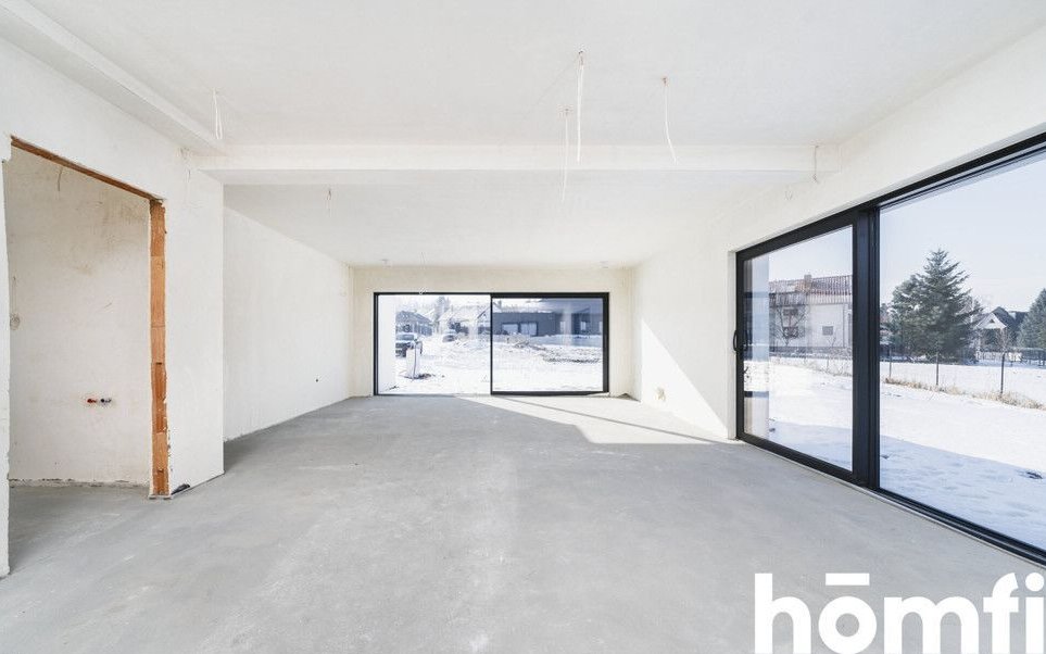 Nowoczesny dom w zabudowie bliźniaczej | Libertów