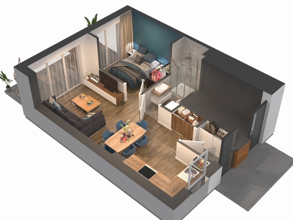 Numer 1 w tej lokalizacji! Bezczynszowe mieszkanie z PV 3kW i parking