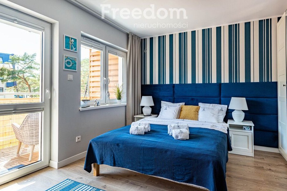 Rowy, gotowy apartament 35m2, Plaża 150m