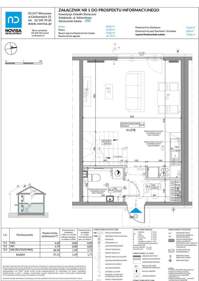 4-pokojowy dom 77m2 + ogródek Bez Prowizji