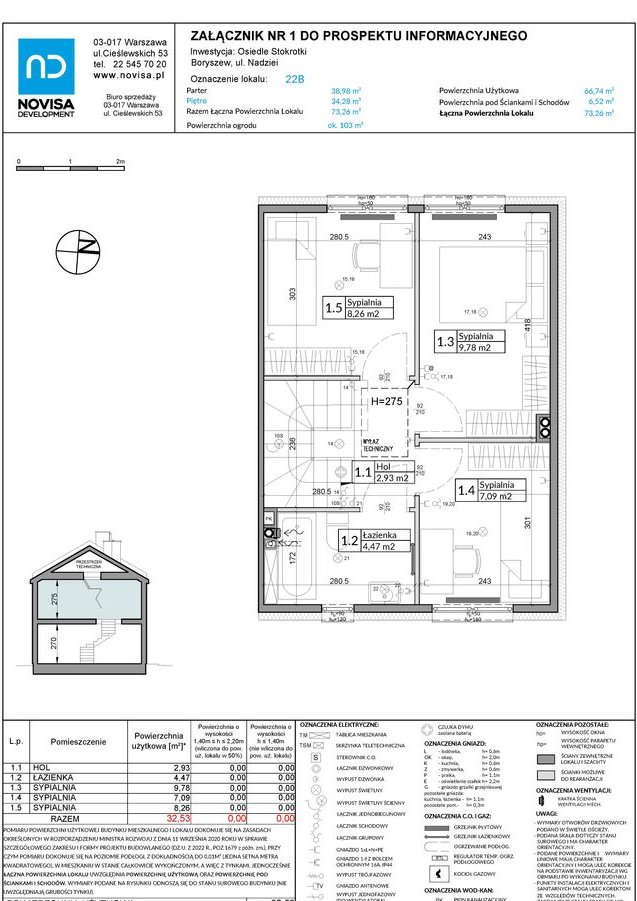 5-pokojowy dom 72m2 + ogródek Bezpośrednio