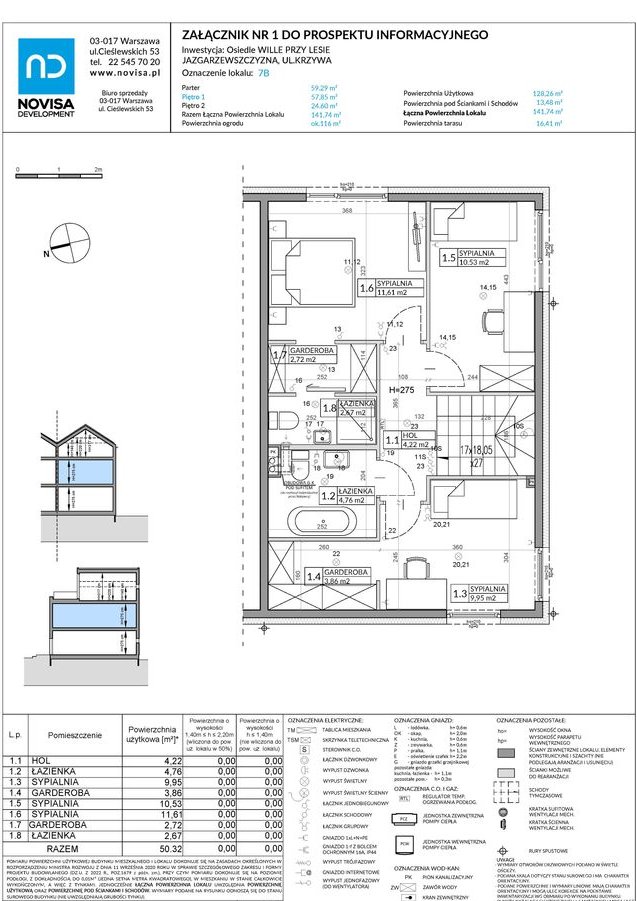 6-pokojowy dom 149m2 + ogródek Bezpośrednio
