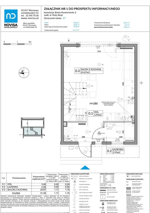 4-pokojowy dom 74m2 + ogródek Bez Prowizji