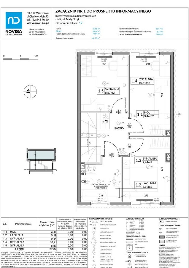 4-pokojowy dom 74m2 + ogródek Bez Prowizji