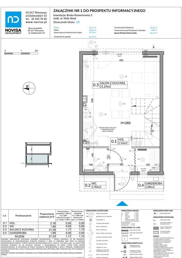 3-pokojowy dom 61m2 + ogródek Bezpośrednio