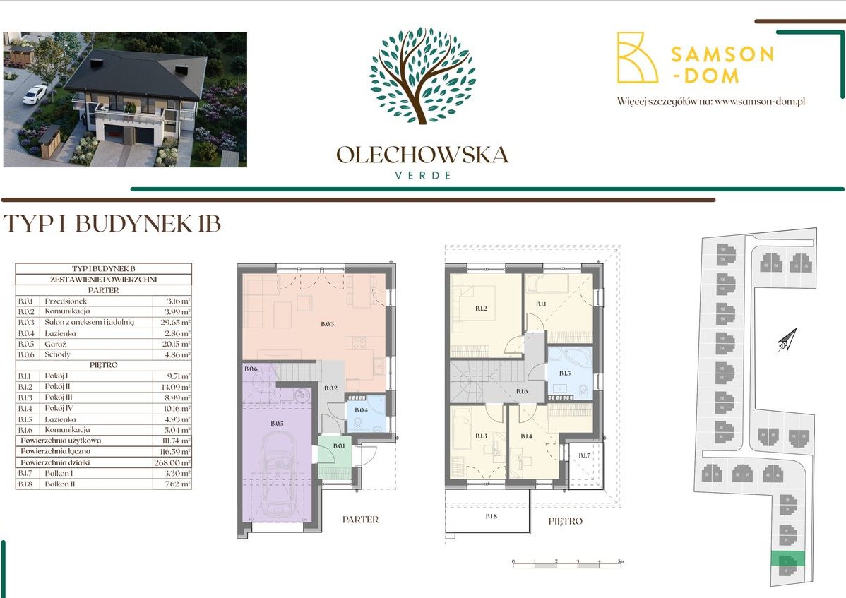 5-pokojowy dom 116m2 + ogródek Bezpośrednio