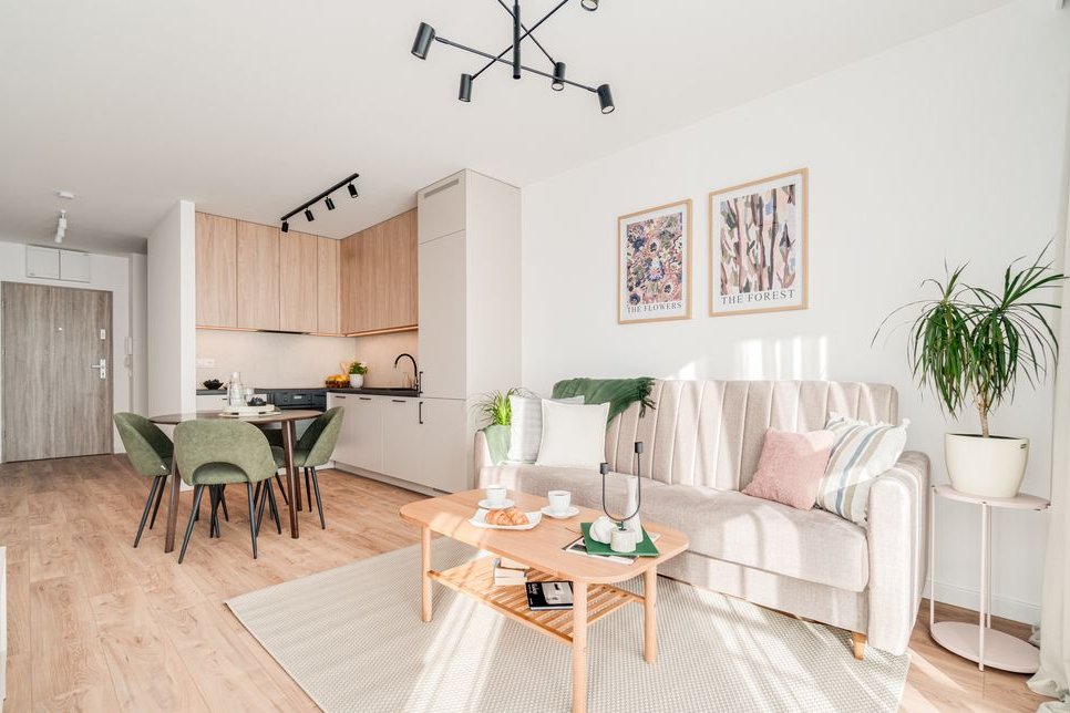 Gotowe, 2 pokoje, wykończone pod klucz ,0% PCC