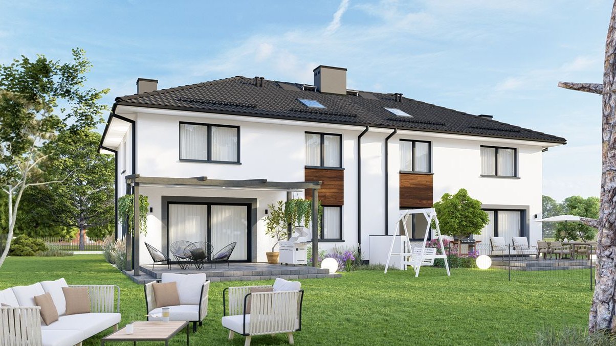 FUNKCJONALNY DOM W LESIE BLISKO NATURY