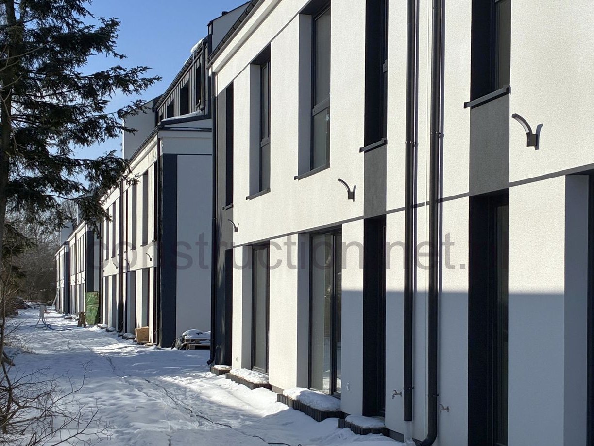 szereg 80m2 WAWA WAWER obok Gocław panele foto rekuperator