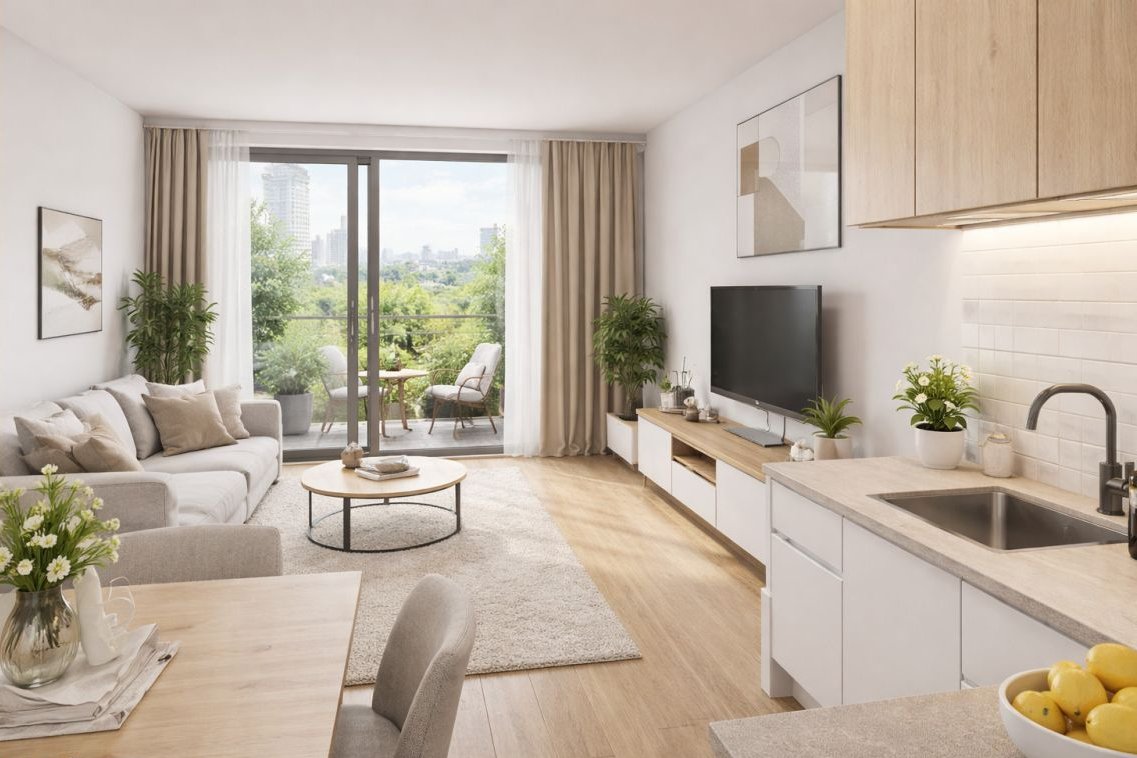 Przytulne i praktyczne mieszkanie na Mokotowie