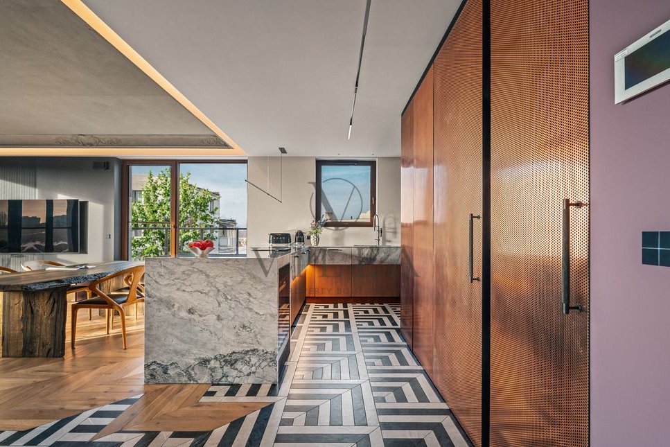 Przestronny designerski apartament na Mokotowie