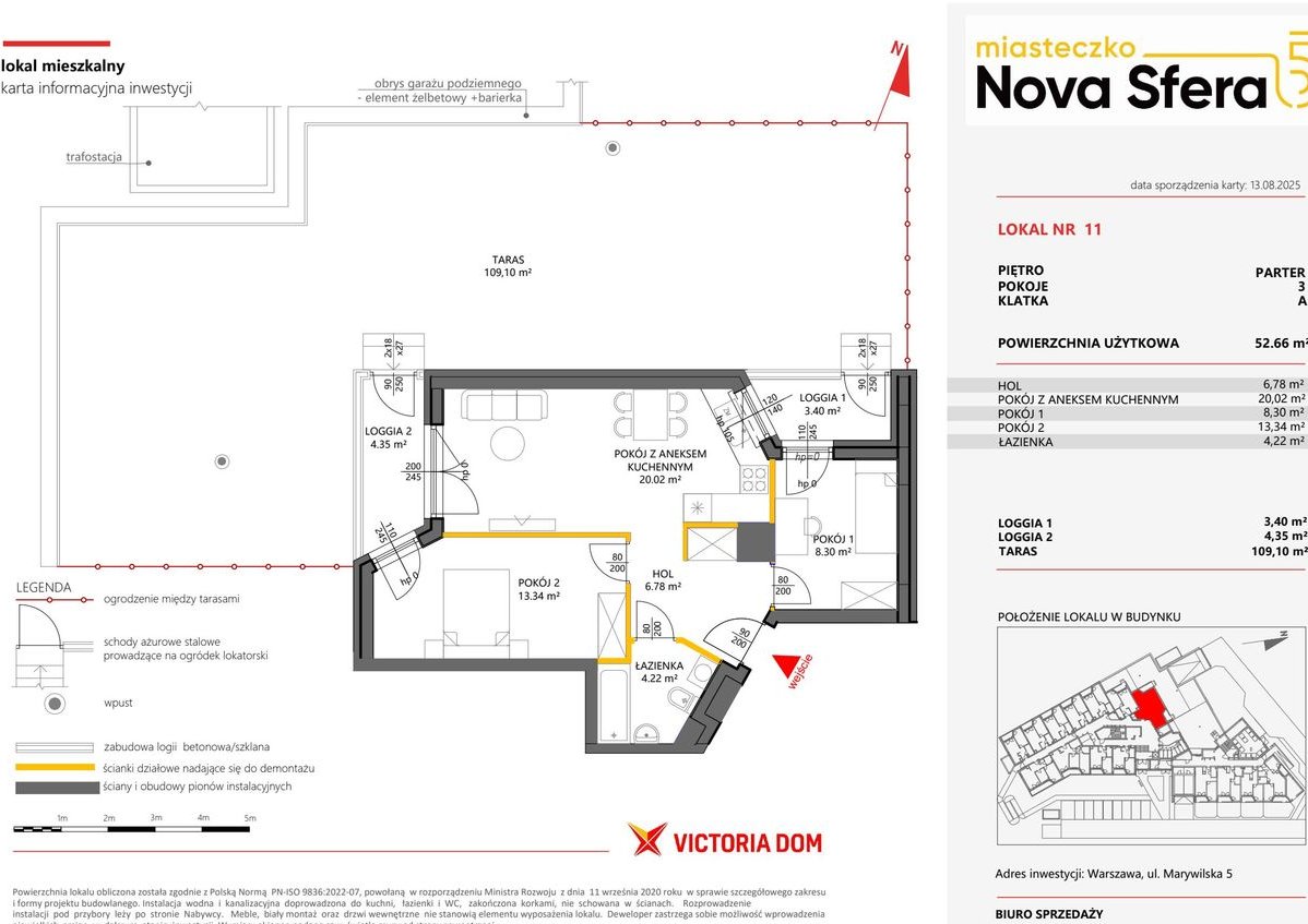 3-pokojowe mieszkanie 52m2 + taras Bez Pośredników